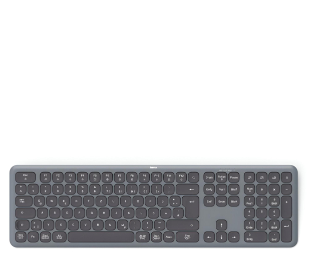 Hama Zestaw klawiatura i mysz MULTI-DEVICE WKM-550 czarno-szary - 1331336 - zdjęcie 5